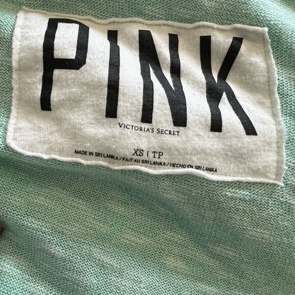 Pink by Victorias Secret women’s size XS teal hoodie, full zip. - Picture 5 of 5